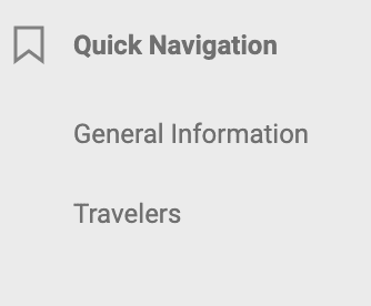 A screenshot showing the Traveler Tab quick navigation of a group tour allotment