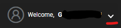 A screenshot of the User settings 